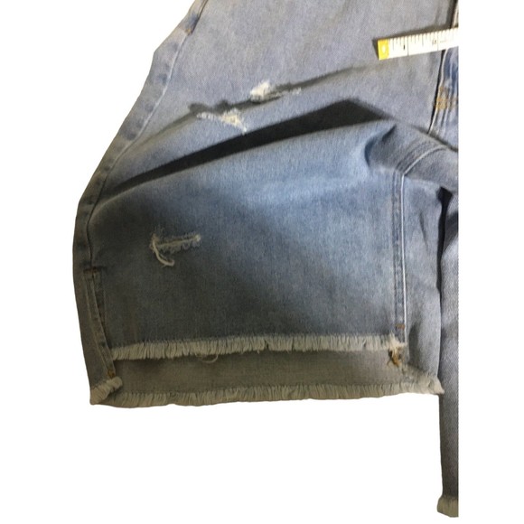 Future Collective Slightly Distressed Bermudas with Alain Noelle New Size 8 - Picture 8 of 9